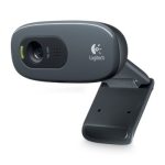 Cámara Web LOGITECH C270, 3 MP USB, Negro